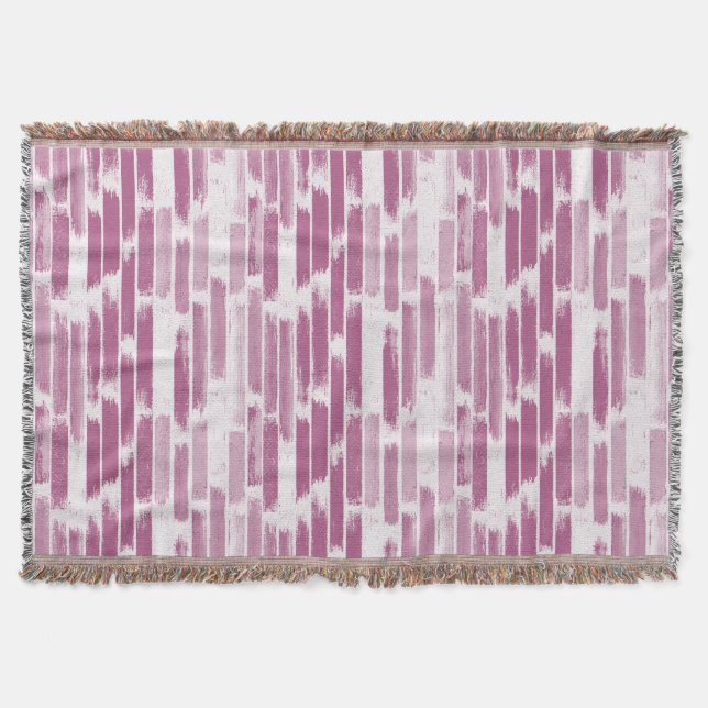 Rain of colours 6 throw blanket (Front)