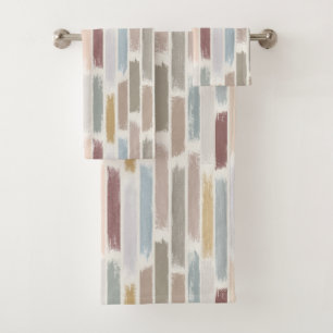 Rain of colours bath towel set