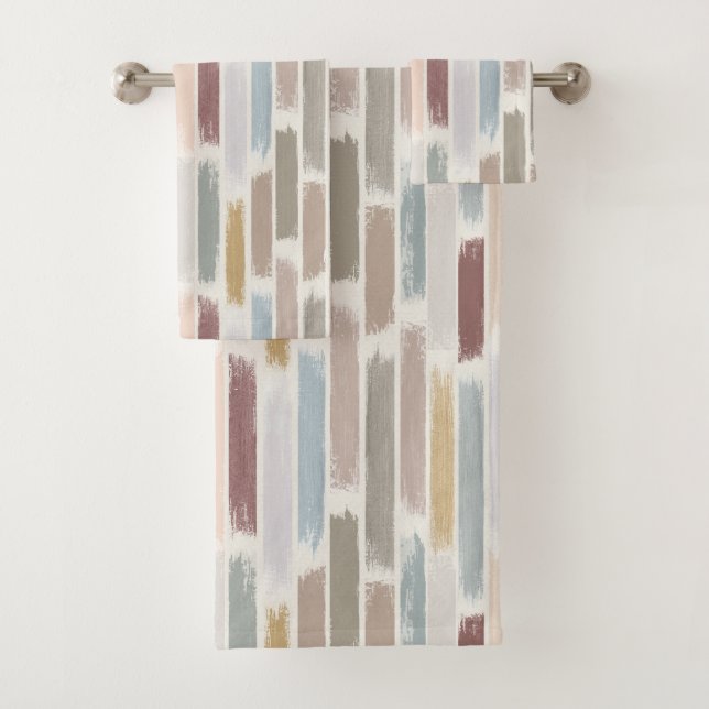 Rain of colours bath towel set (Insitu)