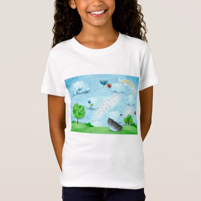 Rain of Flowers T-Shirt (Front)