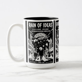 Rain of Ideas Two-Tone Coffee Mug