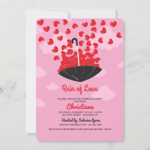 Rain of Love Shower Invitation