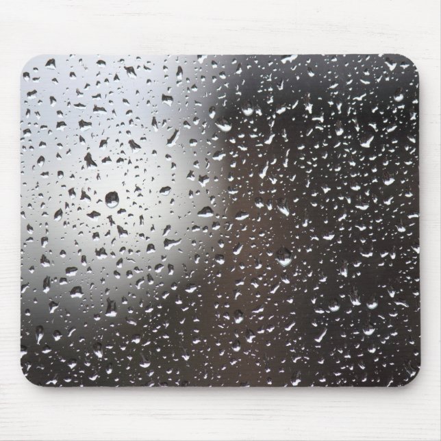 Rain on a Window Mouse Mat (Front)
