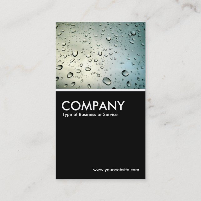 Rain on my Window Business Card (Front)