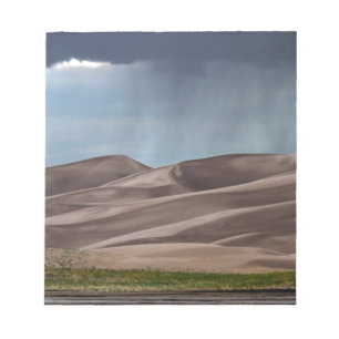 Rain on the Great Sand Dunes Notepad