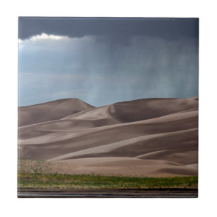 Rain on the Great Sand Dunes Tile