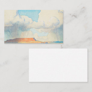 Rain on the Mesa, 1945 by Maynard Dixon Business Card
