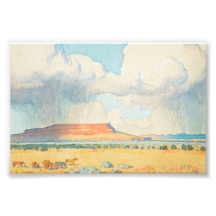 Rain on the Mesa by Maynard Dixon Photo Print