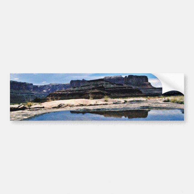 Rain Pool - Canyonlands National Park Bumper Sticker (Front)