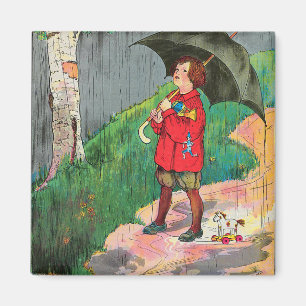 Rain, Rain, Go Away - Mother Goose Nursery Rhyme Magnet