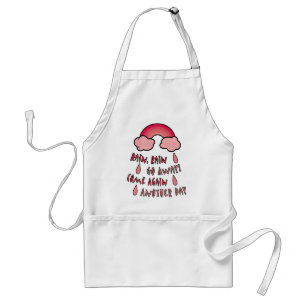 Rain Rain Go Away Standard Apron