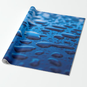 Rain rainbeads water raindrops wrapping paper