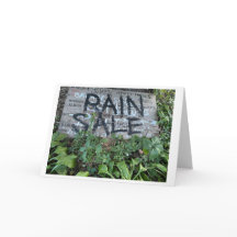Rain Sale  Card