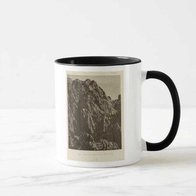 Rain sculpture, Salt Creek Canon, Utah Mug (Right)
