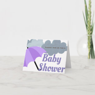 Rain showers Baby Shower Invitations