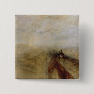 Rain Steam and Speed 15 Cm Square Badge