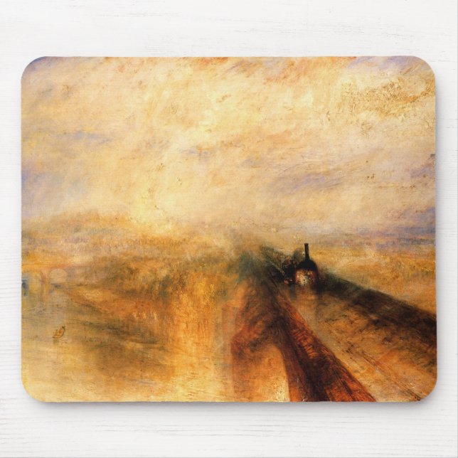 Rain, Steam And Speed- The Great Western Railway Mouse Mat (Front)