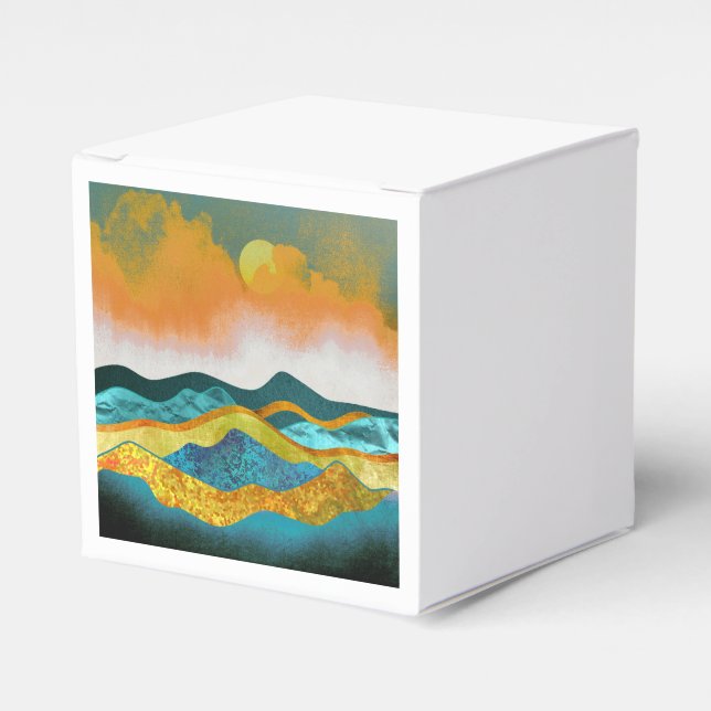 Rain Storm Favour Box (Front Side)