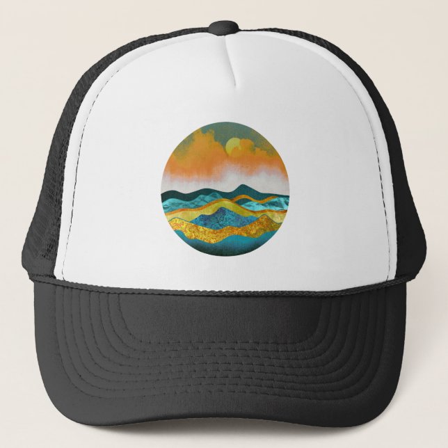 Rain Storm Trucker Hat (Front)