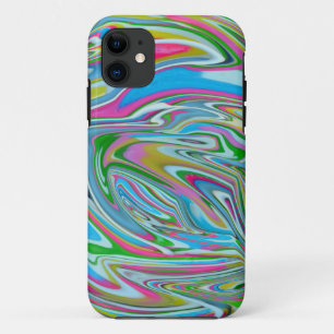 Rainblow colors abstract design iPhone 11 case