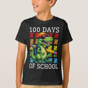 Rainbow 100 Days Of School Happy 100th Days Of Sch T-Shirt