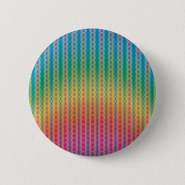 Rainbow 1200 6 cm round badge (Front)