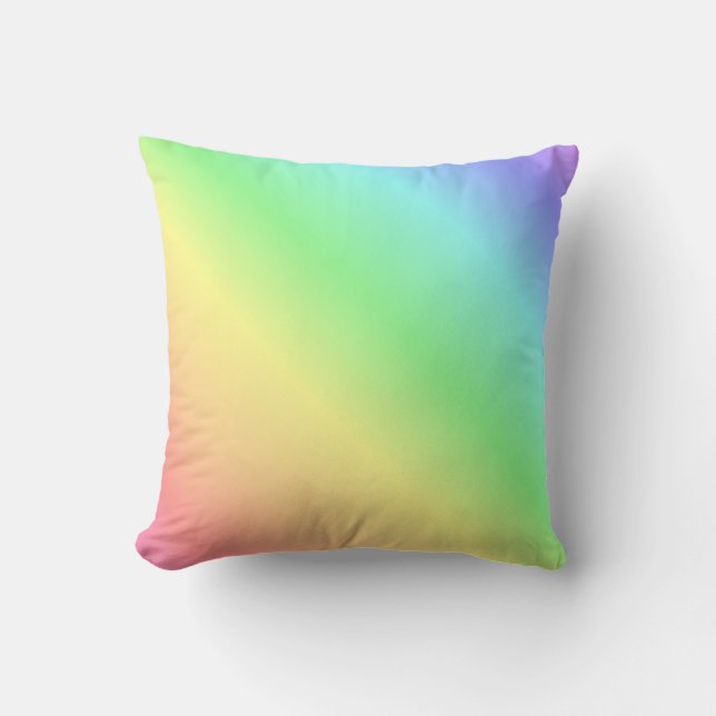 Rainbow 2 Pattern Cushion (Front)