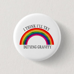 Rainbow 3 Cm Round Badge