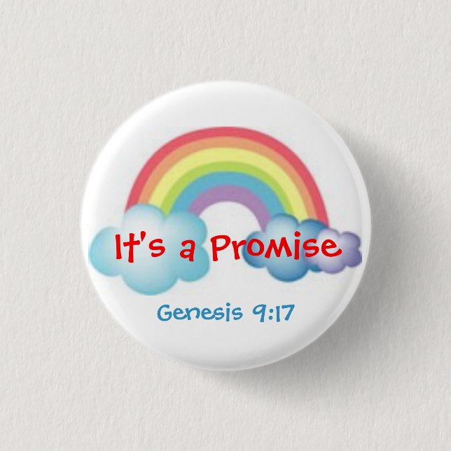 Rainbow 3 Cm Round Badge (Front)