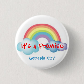 Rainbow 3 Cm Round Badge