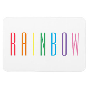 RAINBOW 4x6 Flexible Magnet