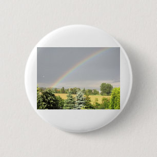 Rainbow 6 Cm Round Badge