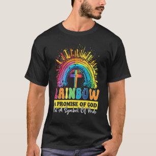 Rainbow A Promise Of God Not A Symbol Of Pride 2 T-Shirt