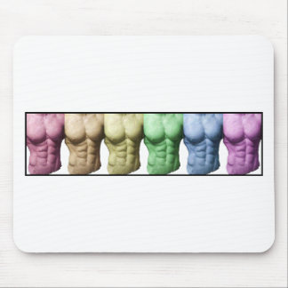 Rainbow Abs Mouse Mat