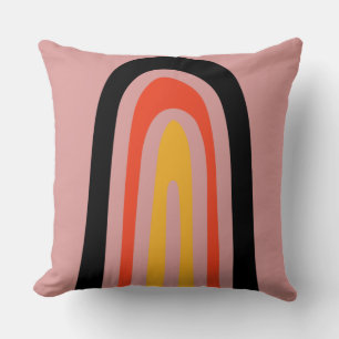 rainbow abstract cushion