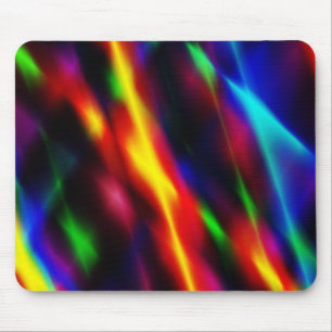 Rainbow Abstract Mouse Mat