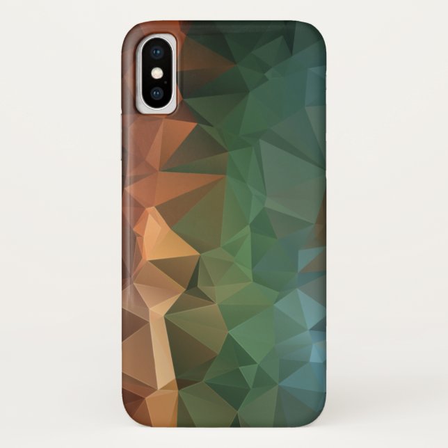 Rainbow Abstract Pyramid Art Case-Mate iPhone Case (Back)