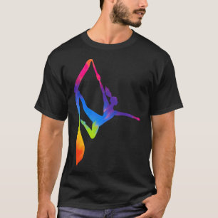 Rainbow aerial yoga aerialist T-Shirt