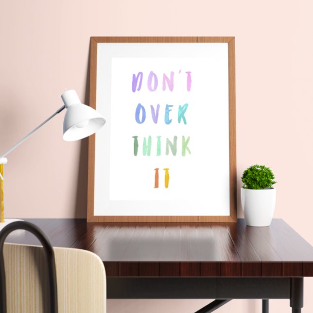 Rainbow Affirmation Kids Nursery  Poster (Creator Uploaded)