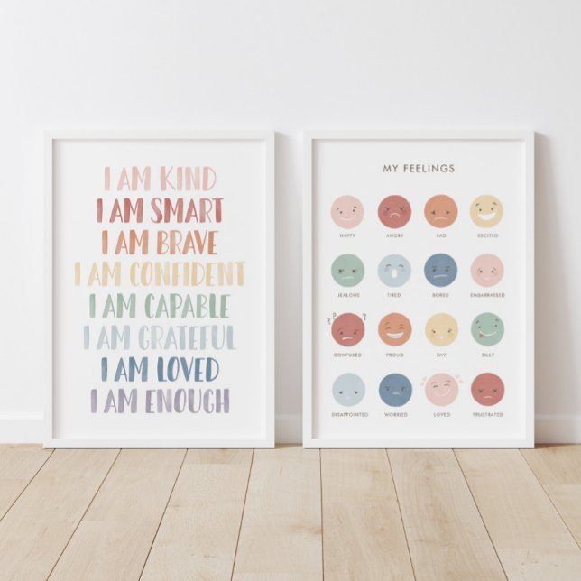Rainbow Affirmations and Feelings Classroom Decor (Creator Uploaded)