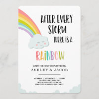 Rainbow After a Loss Neutral Baby Shower