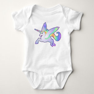 Rainbow Alicorn Baby Bodysuit