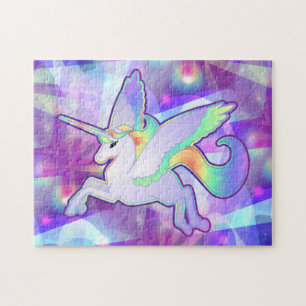 Rainbow Alicorn Jigsaw Puzzle