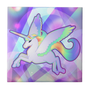 Rainbow Alicorn Tile