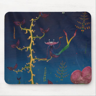 rainbow alien mouse-pad mouse mat