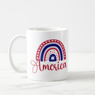 Rainbow America Coffee Mug
