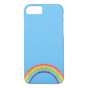 Rainbow and blue sky iPhone 8/7 case