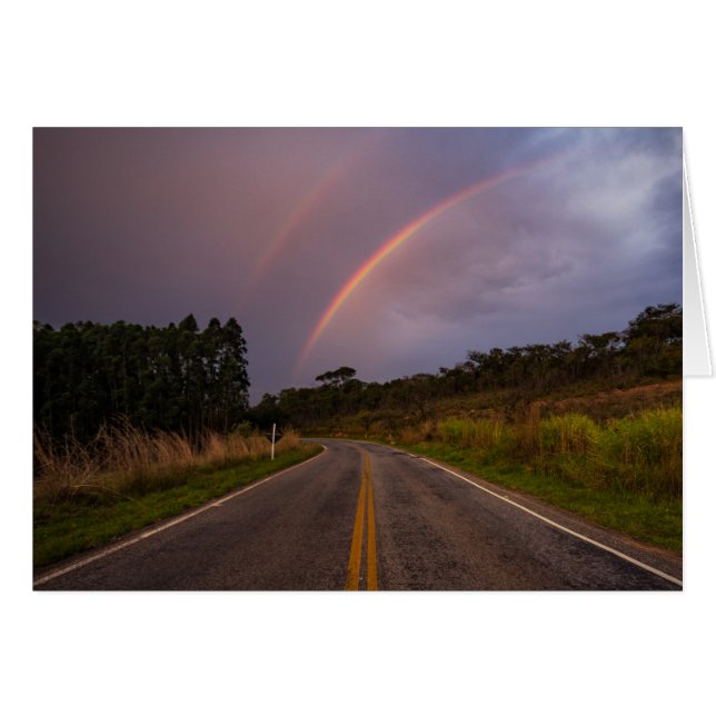 Rainbow And Road (Front Horizontal)