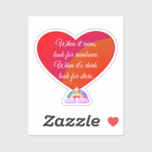 Rainbow and Stars - Motivational and Inspirational