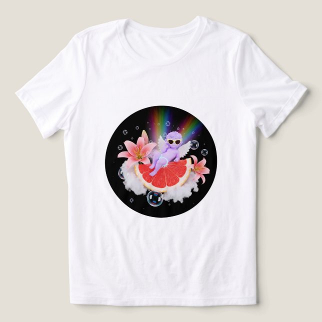 Rainbow Angel Dream Tee 🌈✨ (Design Front)
